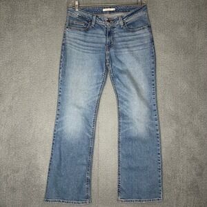 Levi's Women's Superlow Bootcut Jeans Blue Wash Size 30x32
